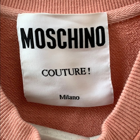 MOSCHINO couture pull over sweatshirt - Picture 3 of 5